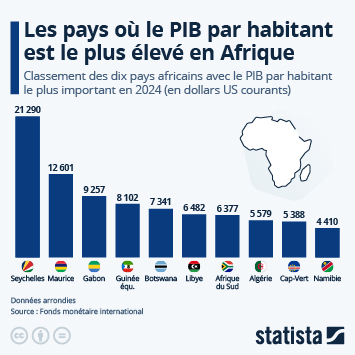 Infographie - Les économies les plus prospères d'Afrique