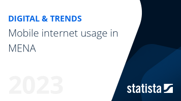 Mobile internet usage in MENA