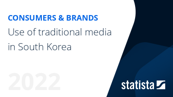 Traditional media usage in South Korea