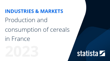 The production and consumption of cereals in France