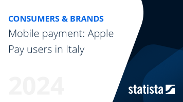 Mobile payment: Apple Pay users in Italy