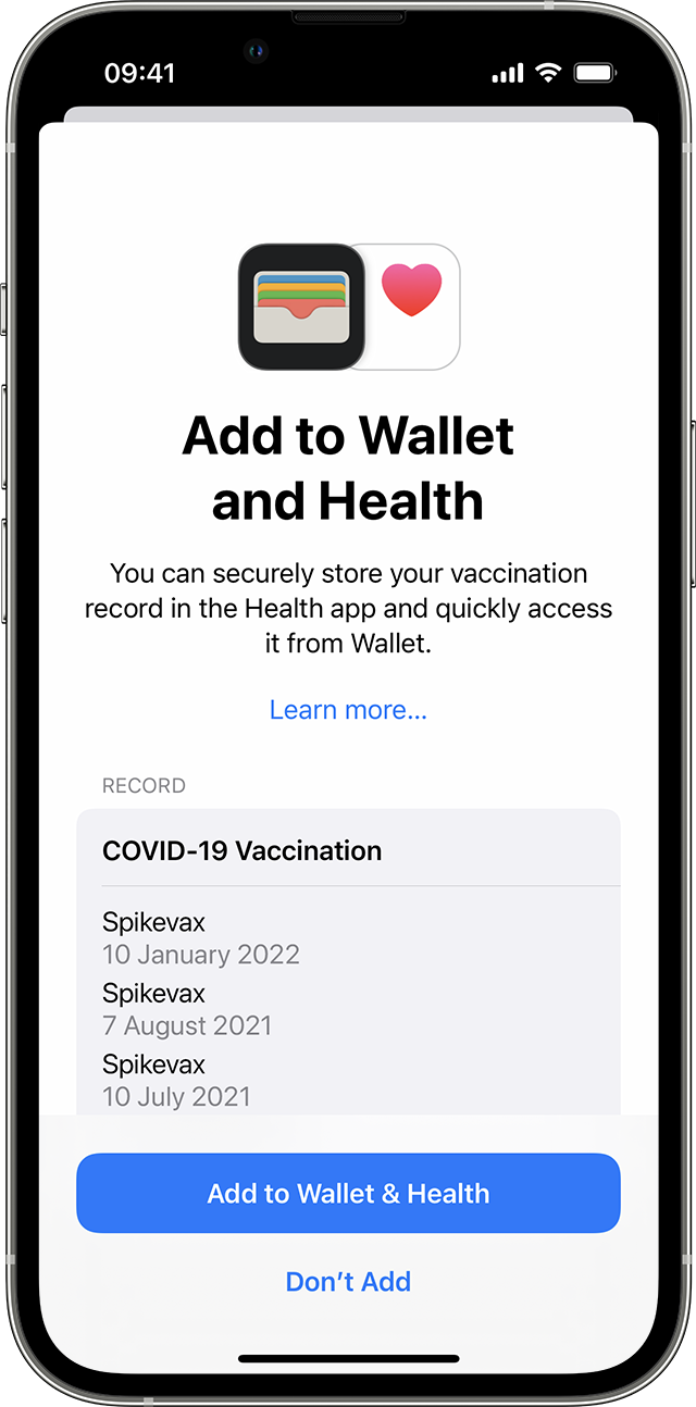 ios15-iphone13-pro-health-add-vaccination-record-to-wallet