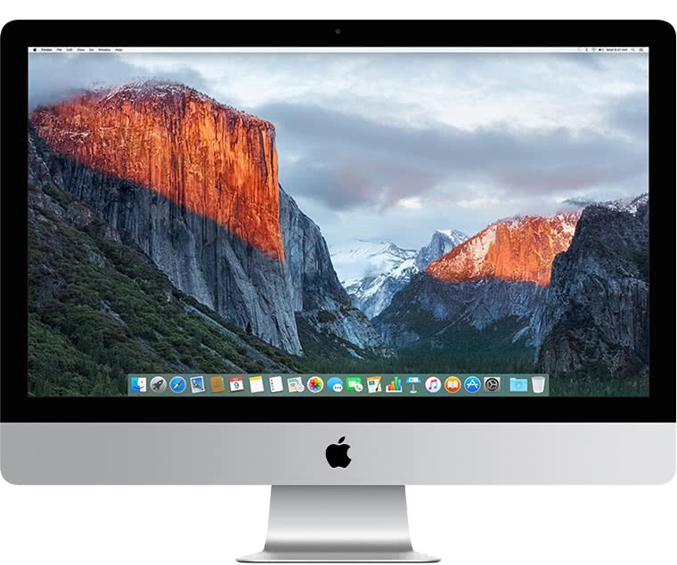 Front of iMac (Retina 5K, 27-inch, Late 2015)