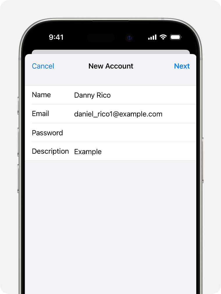 You can manually add an email account in iOS 18 if your email provider isn't listed when you try to add an account.