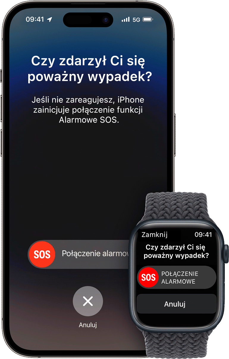 iPhone i Apple Watch mogą wykrywać poważne wypadki samochodowe