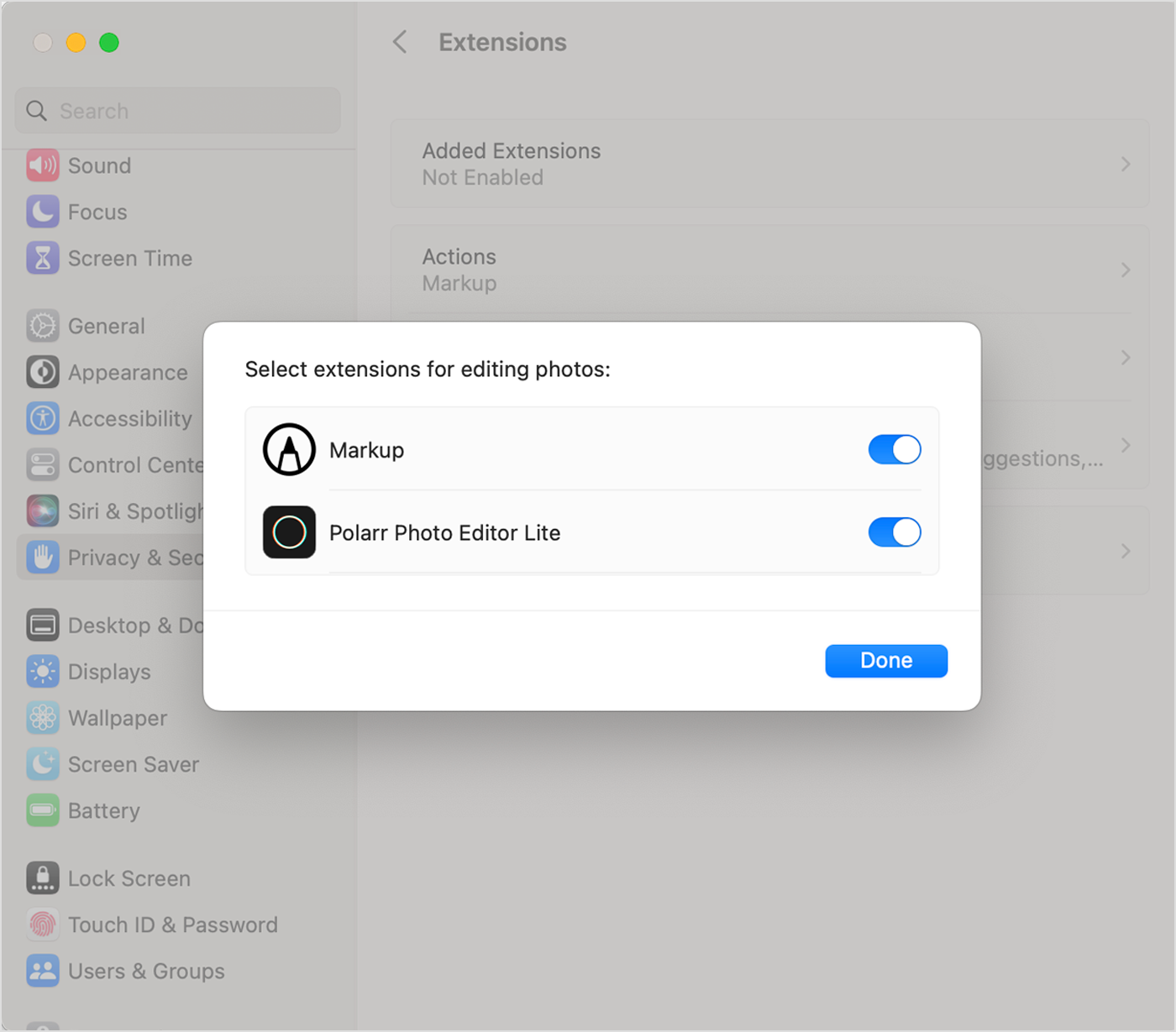 macos-ventura-system-settings-privacy-and-security-extensions-photos-editing