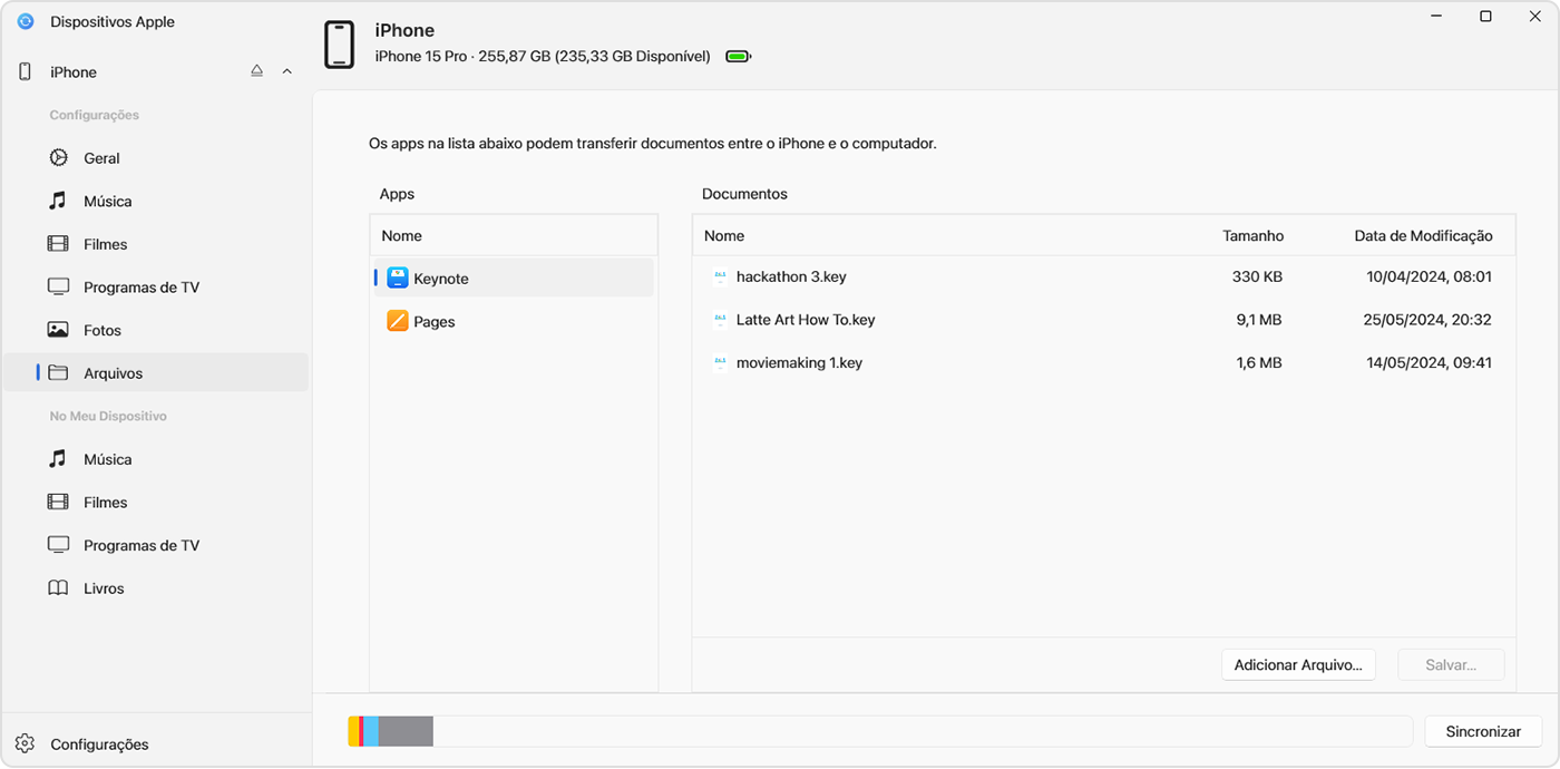 windows-11-apple-devices-app-iphone-15-pro-connected-file-sharing-documents-list