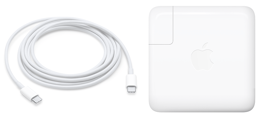 Adaptador de corriente USB-C de 96 W y cable de carga USB-C