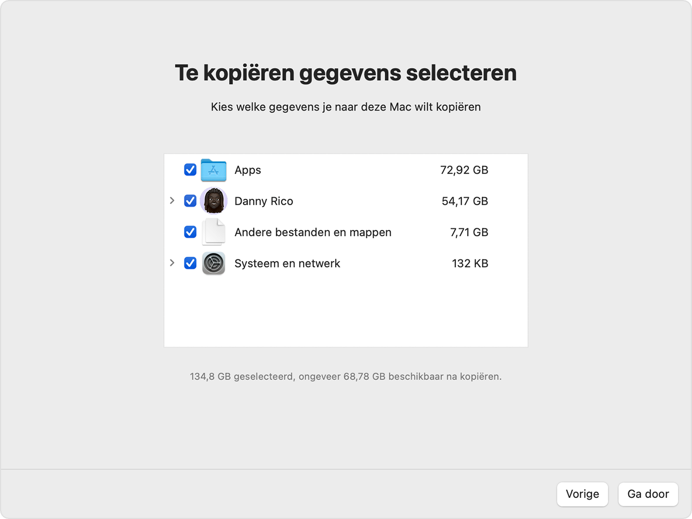 macos-ventura-migratie-assistent-informatie-overzetten