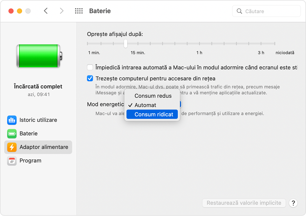 macos-ventura-system-settings-battery-energy-mode-on-battery-high-power