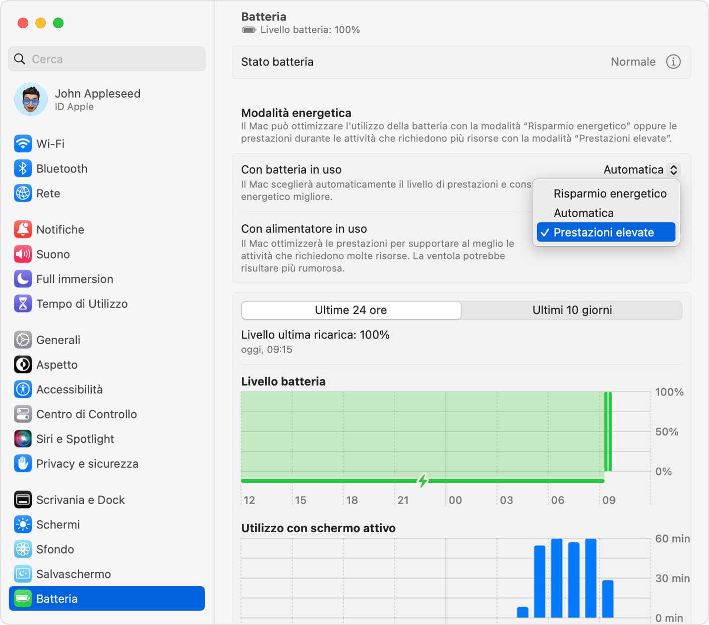 macos-ventura-impostazioni-sistema-modalità-energetica-batteria-su-alta-potenza-batteria