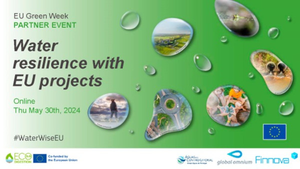 Banner water resilience with EU projects event 2024