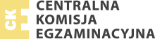 Logo oraz przejście na stronę główną Centralnej Komisji Egzaminacyjnej