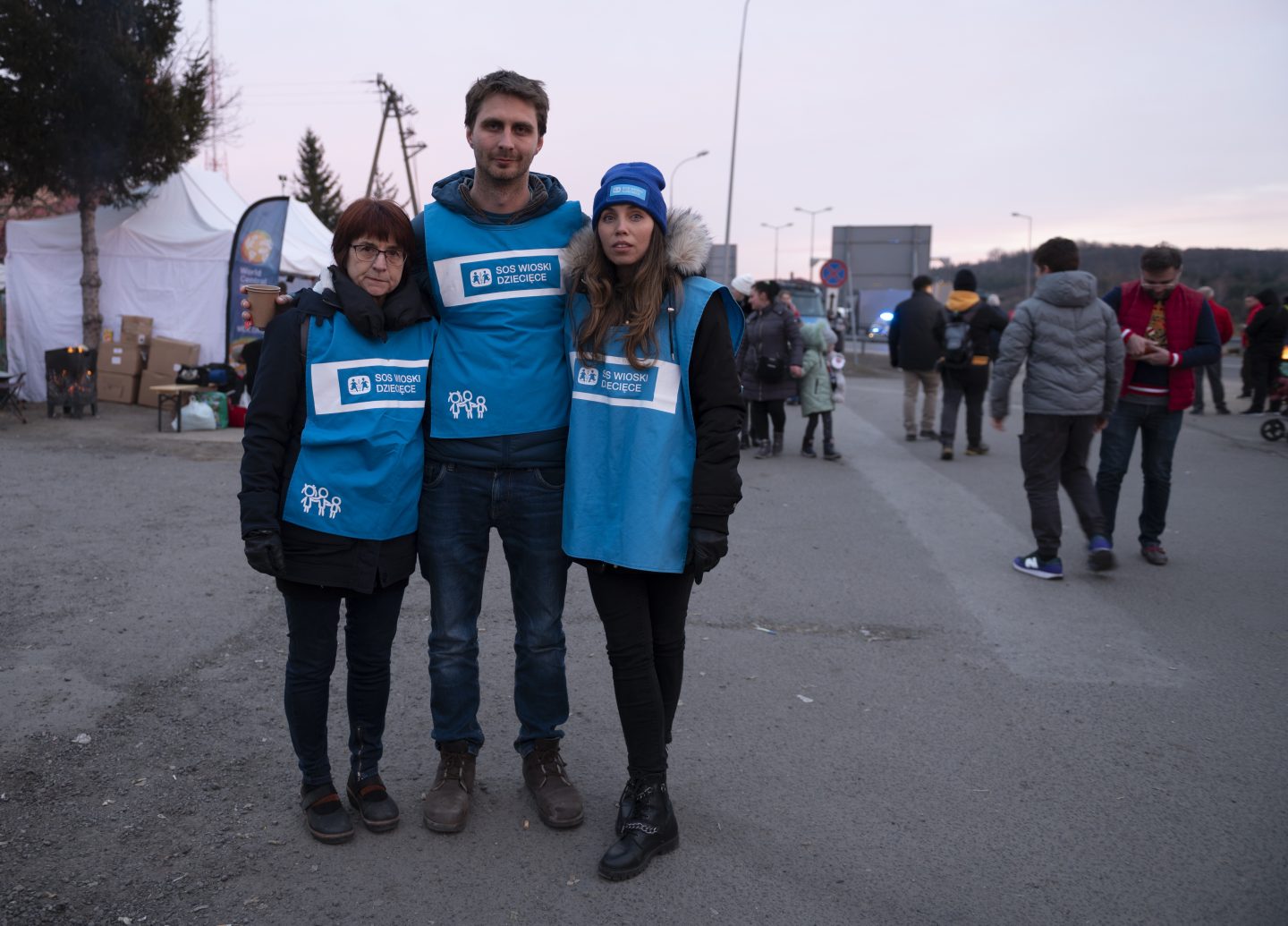 Trabajadores de Aldeas en Ucrania