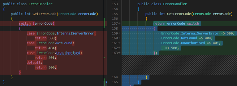 Convert  statement to expression example