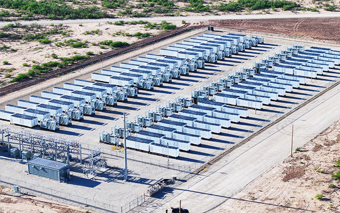 Battery energy storage in Texas