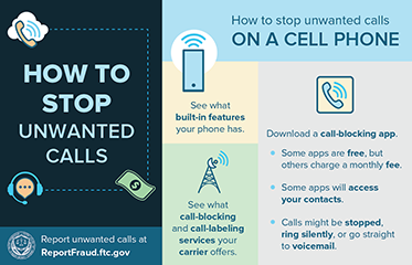 How to stop unwanted calls on your cell phone