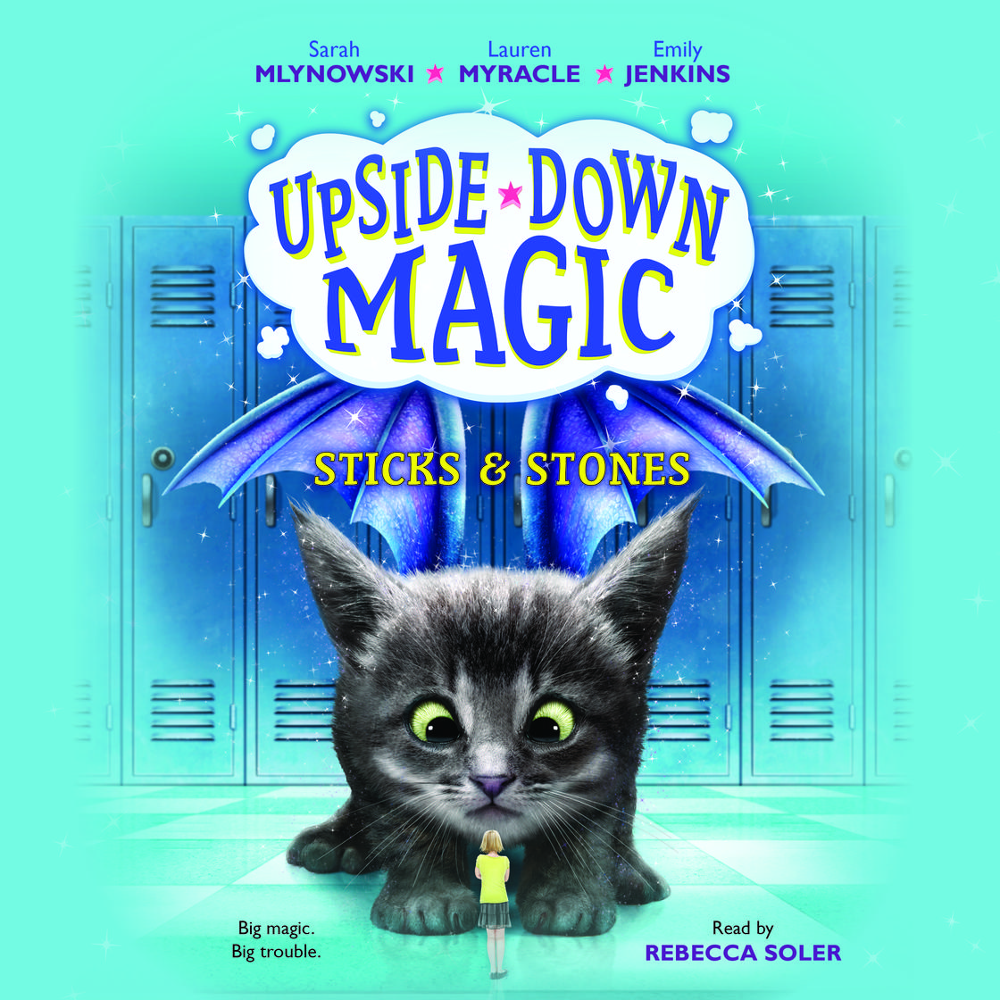 Sticks & Stones (Upside-Down Magic #2) by Sarah Mlynowski, Lauren Myracle & Emily Jenkins