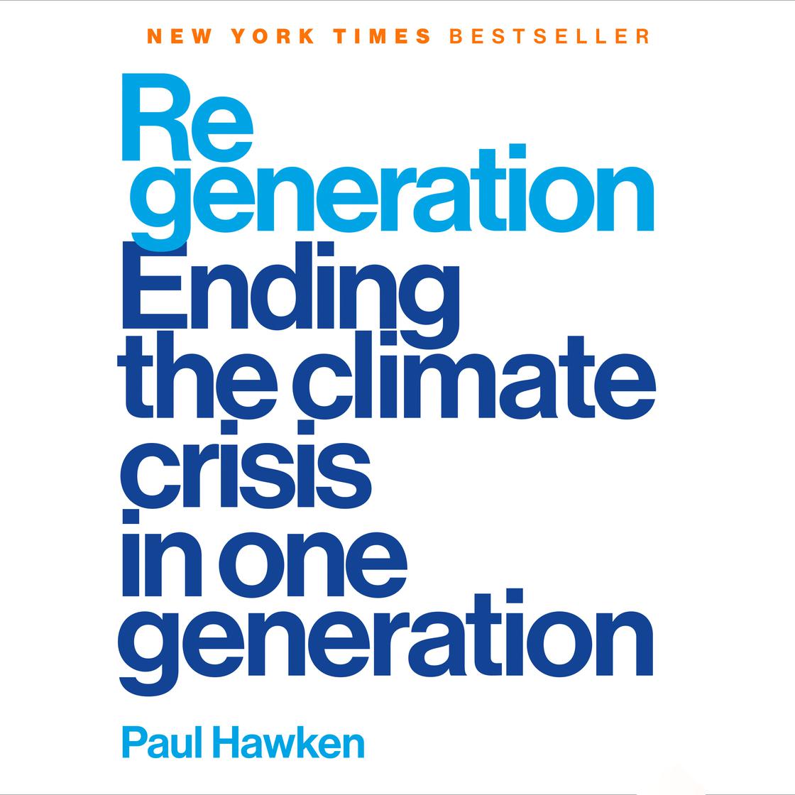 Regeneration by Paul Hawken