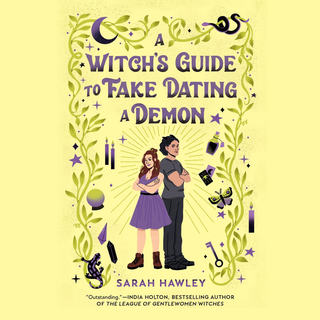 A Witch's Guide to Fake Dating a Demon by Sarah Hawley