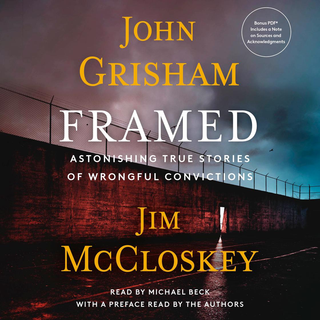 Framed by John Grisham & Jim McCloskey