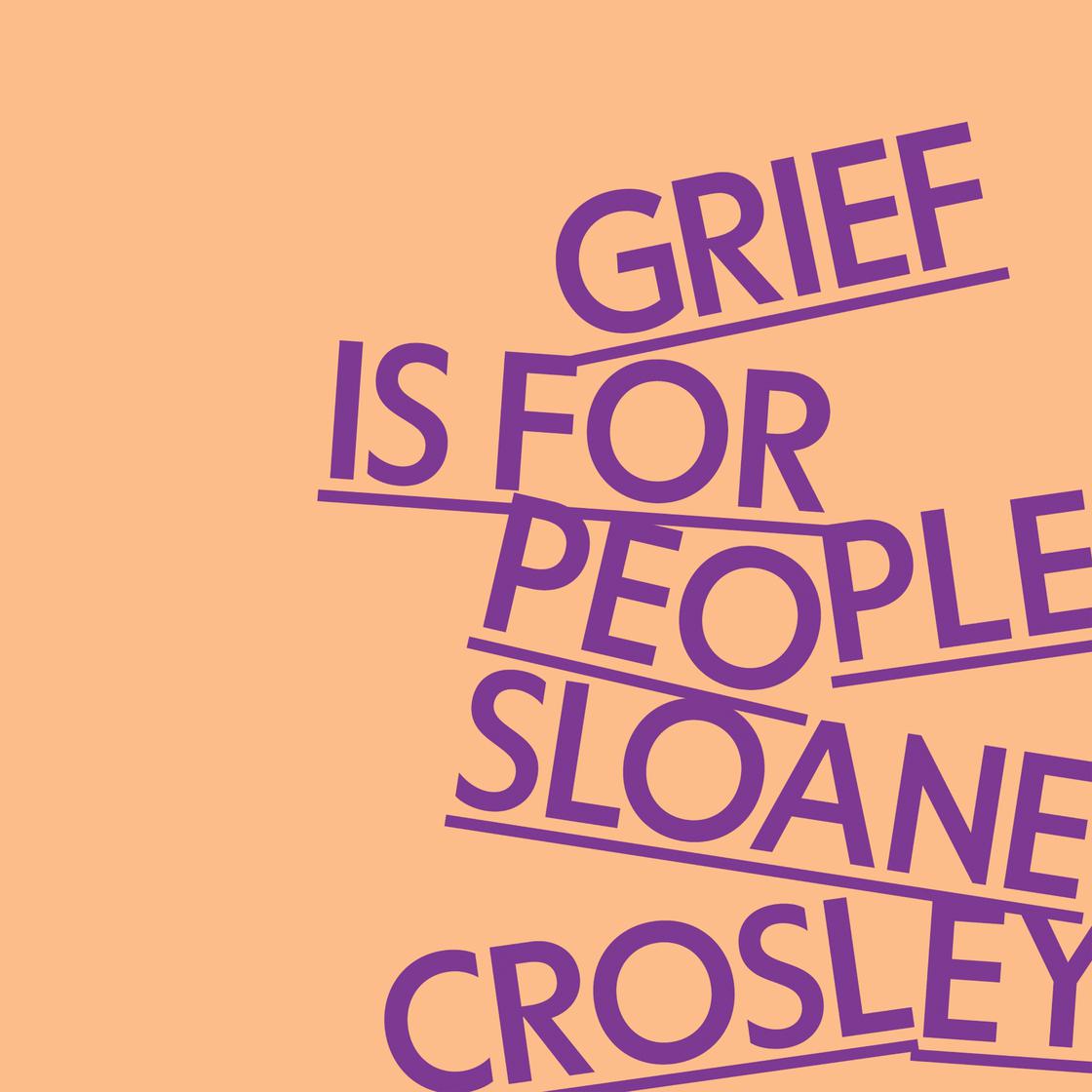 Grief Is for People by Sloane Crosley