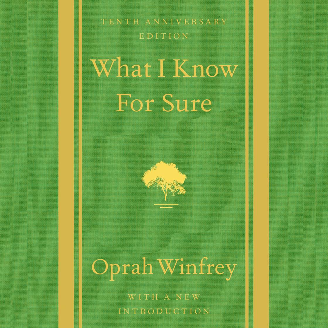 What I Know For Sure by Oprah Winfrey