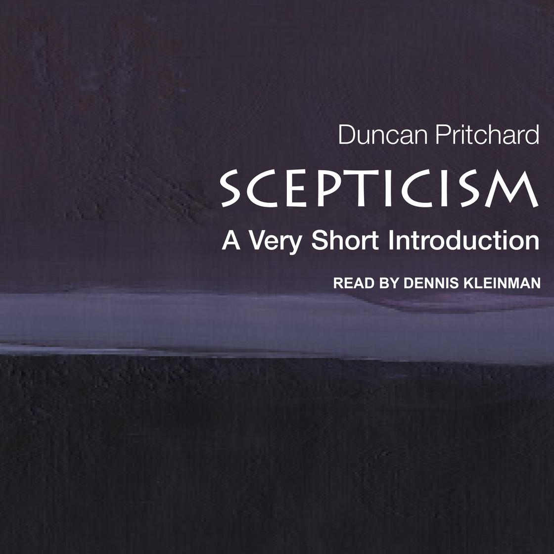 Scepticism by Duncan Pritchard