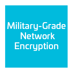 Military-Grade Network Encryption  