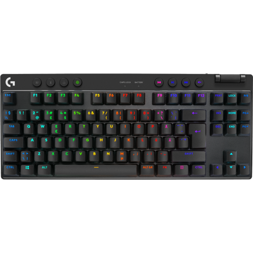 Logitech G PRO X TKL LIGHTSPEED Gaming Keyboard musta 1