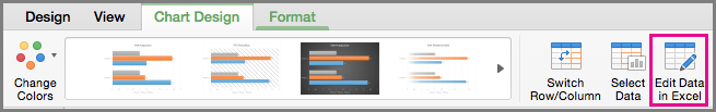 Office for Mac Chart Edit in Excel