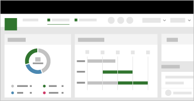 Planner グラフ ビューの図案化イメージ