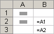 Gekopieerde formule met relatieve verwijzing