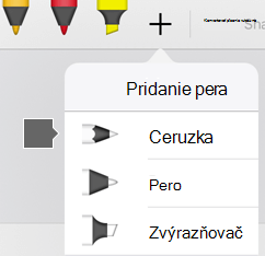 Galéria pier v Office pre iPad a iPhone obsahuje textúru ceruzky