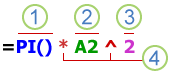 Delovi formule