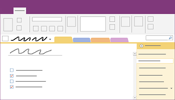 显示 OneNote Windows 桌面窗口