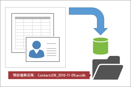 備份 Access 資料庫