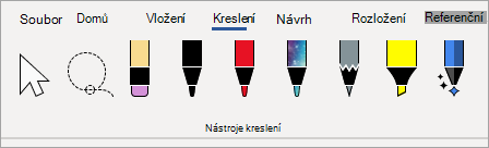 Pera Nástroje kreslení Microsoftu 365