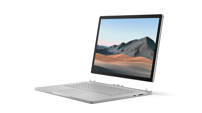 Surface Book 3-enhetsgjengivelse