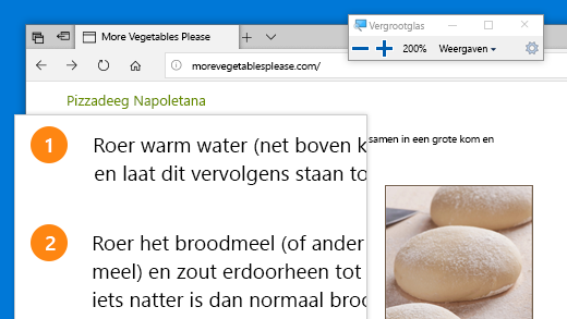 Open Vergrootglas snel door op de Windows-logotoets + plusteken (+) te drukken.