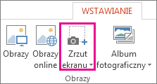 Grupa Ilustracje w programie PowerPoint