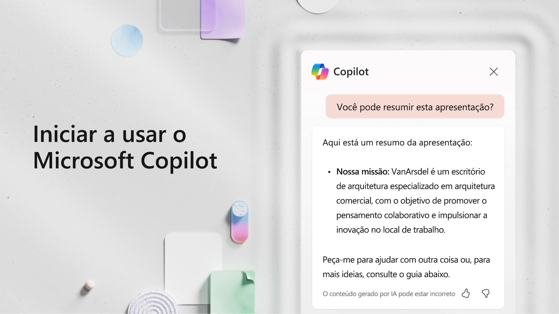 Vídeo: Comece a usar o Microsoft Copilot