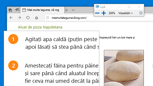 Deschideți rapid Lupa apăsând tasta siglă Windows + semnul plus (+).