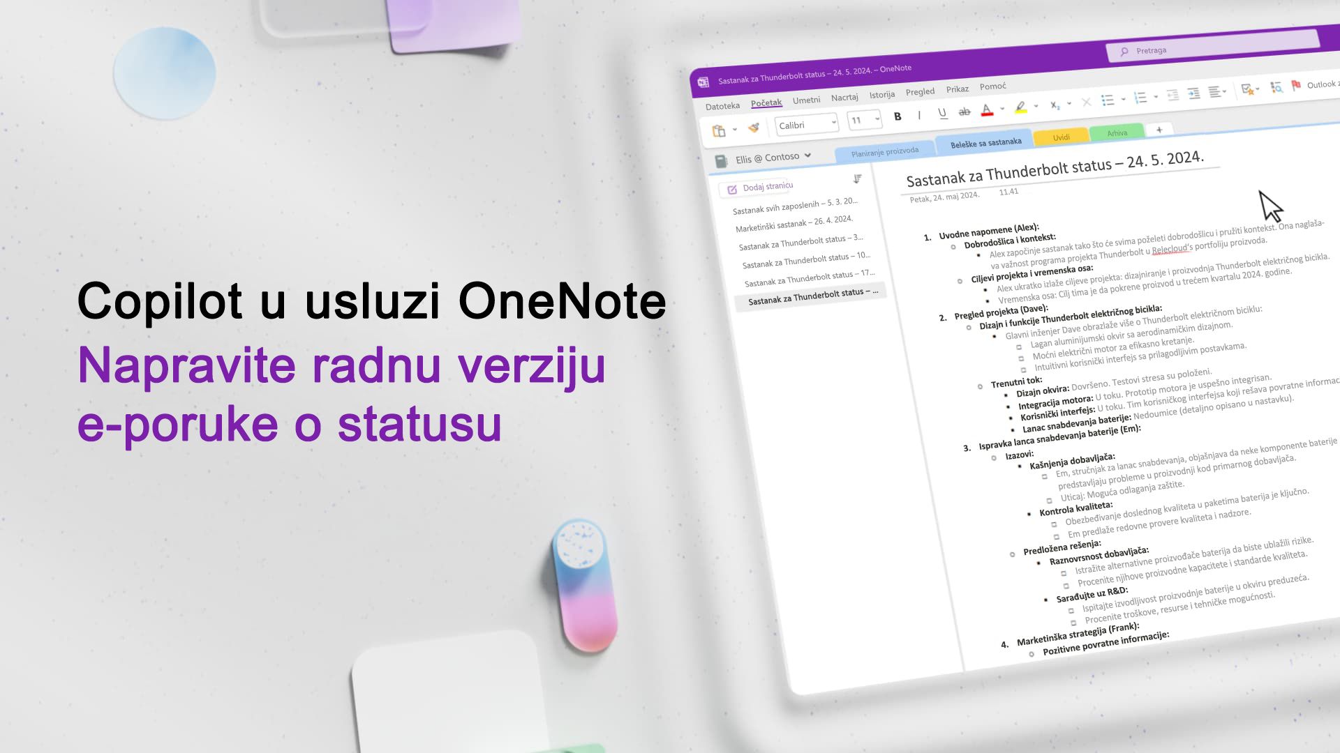 Video: Radna verzija i e-pošta uz funkciju Copilot u programu OneNote