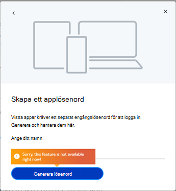 Lösenordsfel i Yahoo IMAP-app i Outlook