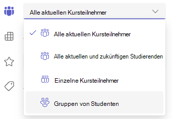 Gruppen von Studenten