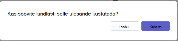 kustutusväli