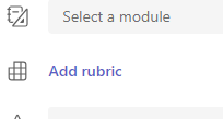 add rubric