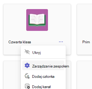 zarządzanie zespołem