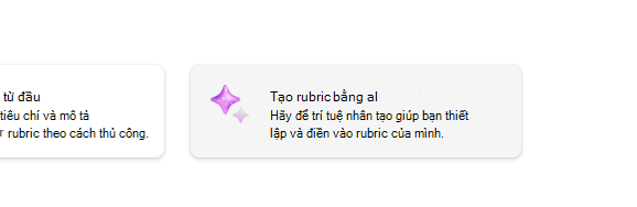 tạo rubric bằng ai